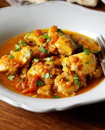 Home-style chicken curry