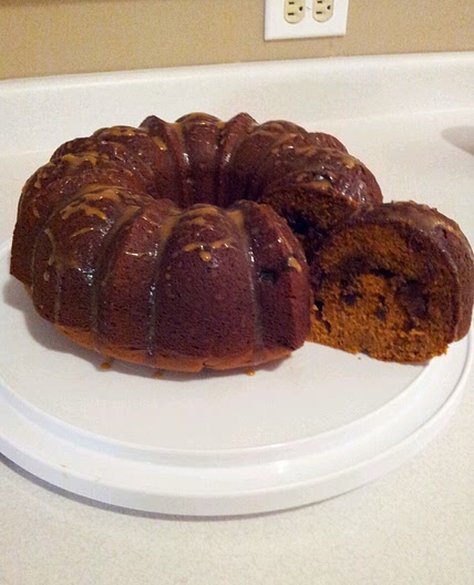 Pumpkin Streusel Bundt Cake