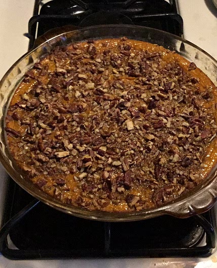 Simple Crustless Sweet Potato Pie