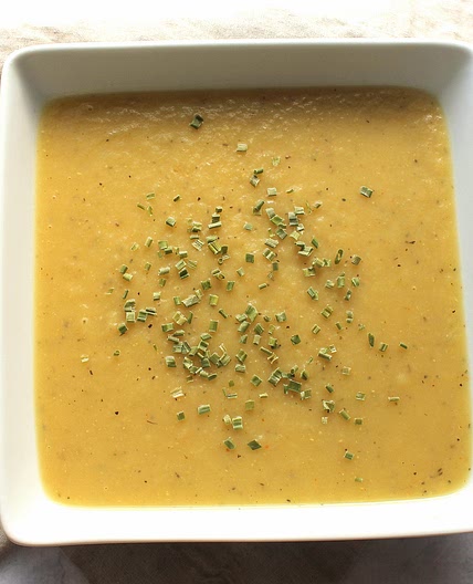 Potato and Leek Soup (Creamy but No Cream!)
