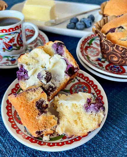Classic Blueberry Muffins