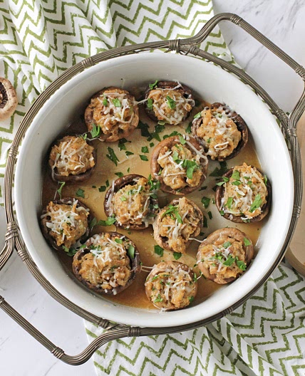 Olive Garden Stuffed Mushrooms (Copycat)