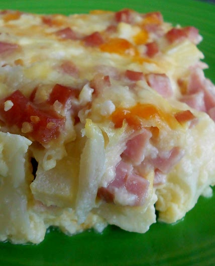 Low Carb Amish Ham Casserole