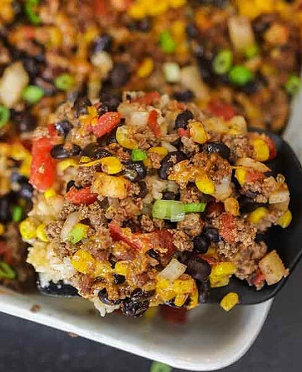 Taco Rice Casserole