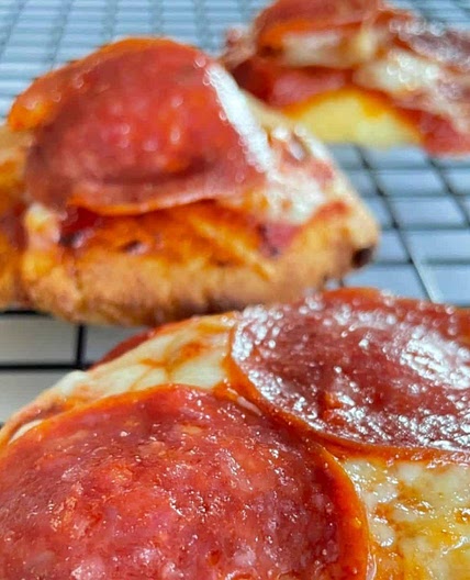 Keto Air Fryer Pizza