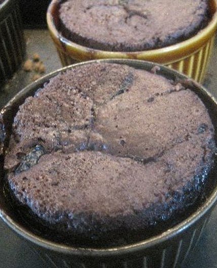 Individual Self-Saucing Chocolate Puddings recipe