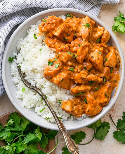 Coconut Chicken Rice Bowl