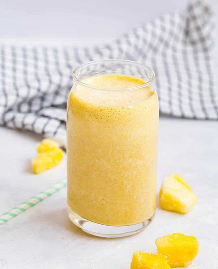Protein Pineapple Turmeric Smoothie Recipe