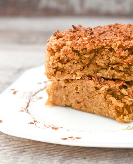 Air Fryer Golden Syrup Flapjacks