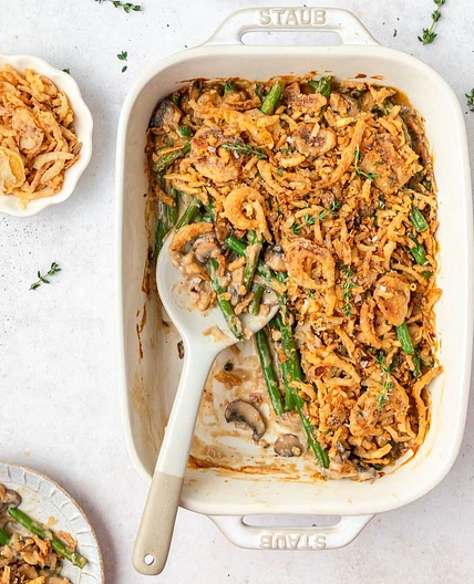 Fresh Green Bean Casserole from Scratch