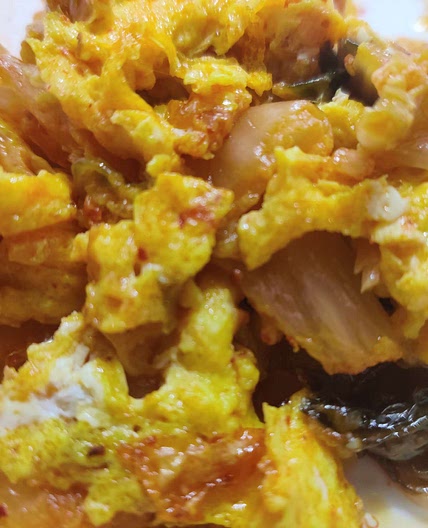 Mom's Kimchi Egg