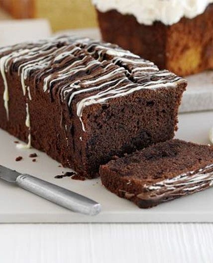 Double chocolate loaf cake