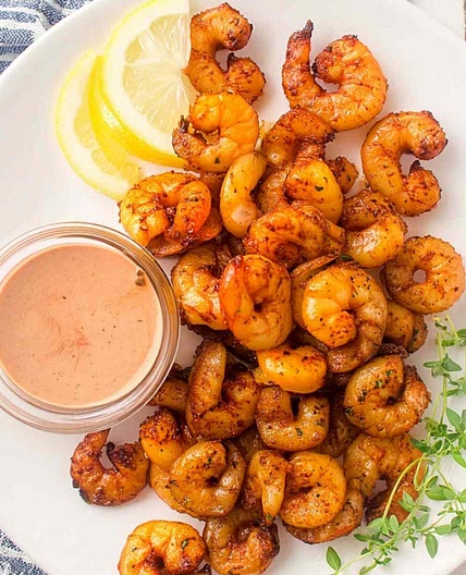 Krewetki z Airfryera