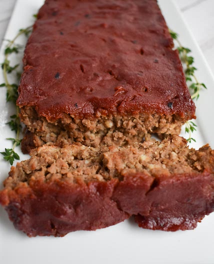 Hearty Low-FODMAP Meatloaf; Gluten-free, Dairy-free