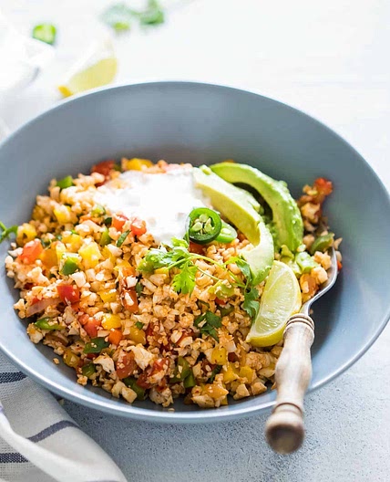 Low Carb Mexican Cauliflower Rice