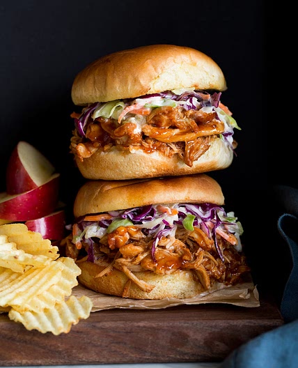 Crockpot BBQ Pulled Chicken