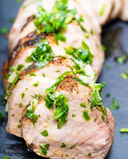 Garlic Butter Pork Tenderloin