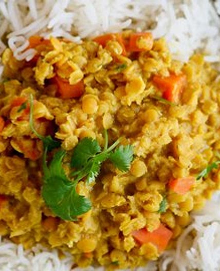 Comforting Coconut Red Lentil Dal