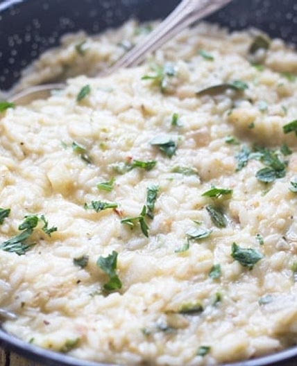 Creamy Italian Zucchini Risotto
