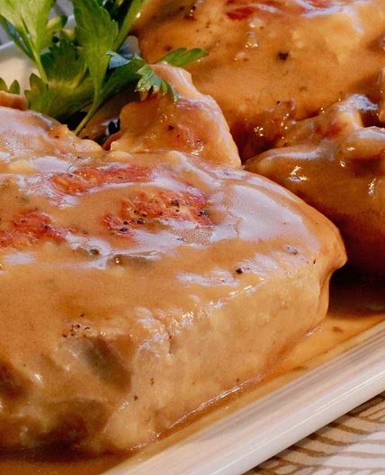 Instant Pot Pork Chops and Gravy