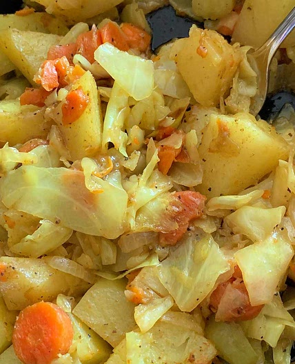 Ethiopian Cabbage Dish