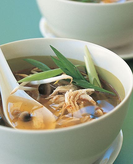 Hot and sour chicken soup