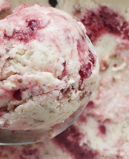 Cherry & Coconut Ice Cream