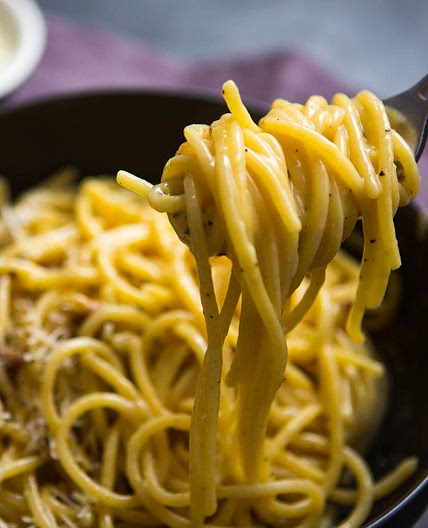 Spaghetti With Carbonara Sauce Recipe