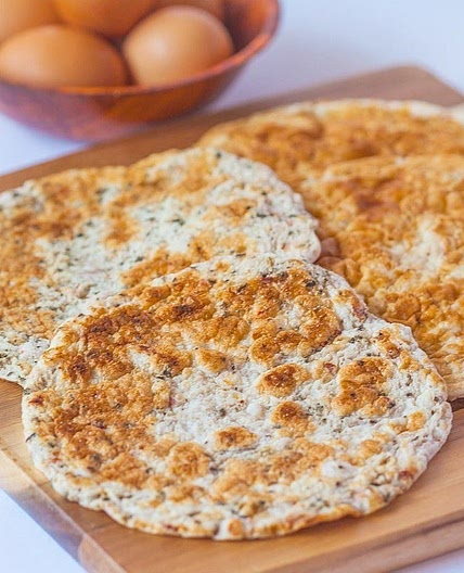 Keto Flatbread (3 ingredients!)