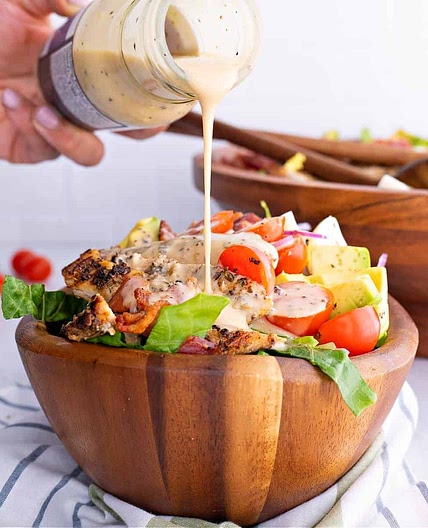 Keto Chicken Cobb Salad Recipe