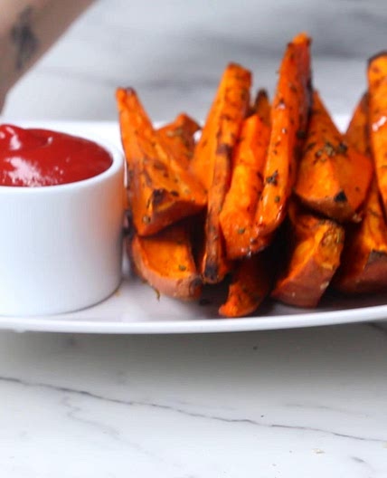 Sweet Potato Wedges Recipe by Tasty