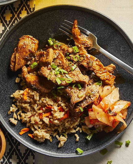 Skillet Chicken Bulgogi