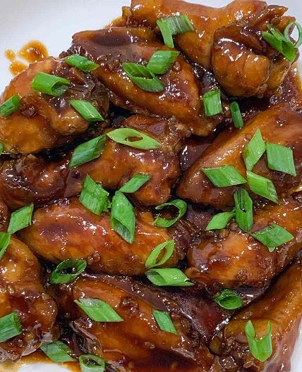 Caramelized Chicken Wings