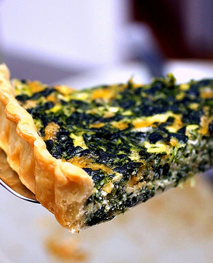 spinach quiche, revisited