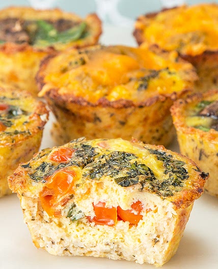 Cauliflower Crust Egg Cups Recipe by Tasty