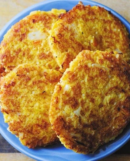 Millet and Butternut Squash Fritters