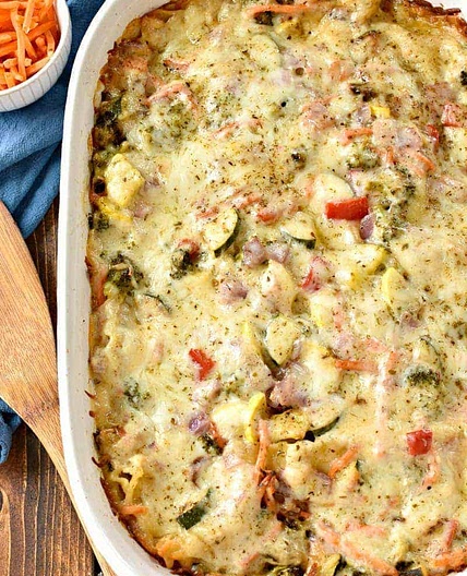 Creamy Vegetable Lasagna