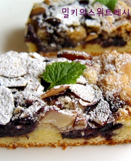 고소한 블루베리 타르트