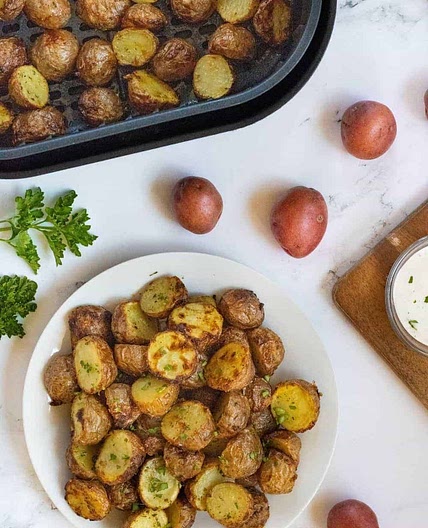 Air Fryer Ranch Potatoes
