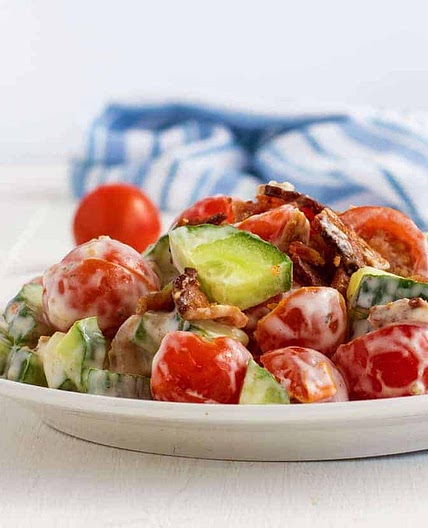 Cucumber Tomato Salad