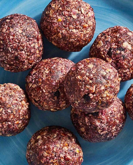 Blueberry-Lemon Energy Balls