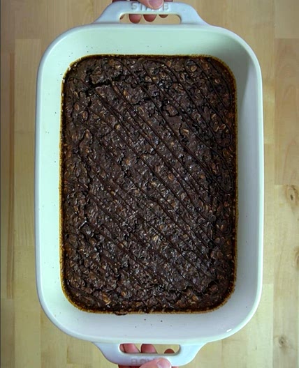 Double Chocolate Brownie Baked Oatmeal
