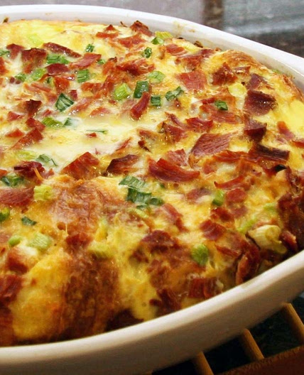 Easy Microwave Breakfast Casserole