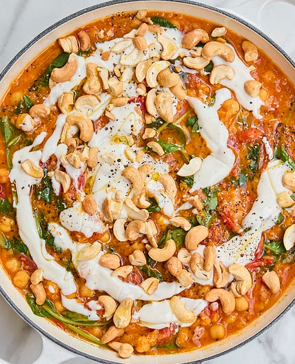 Comforting Chickpea & Saffron Stew