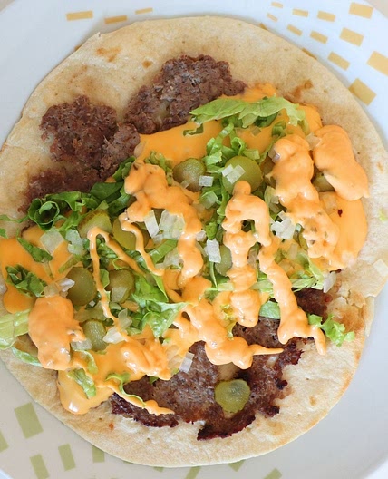 Big Mac Smash Burger Taco Recipe