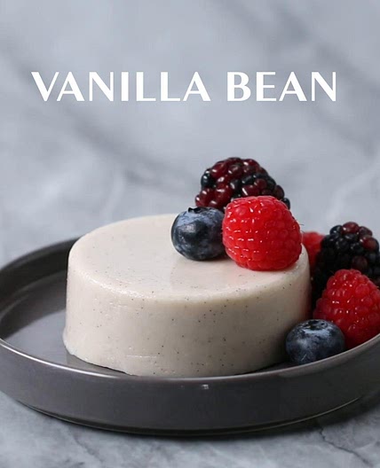 Dairy-Free Vanilla Bean Panna Cotta Recipe by Tasty