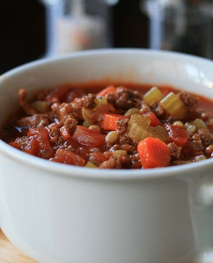 Instant Pot Hamburger Soup