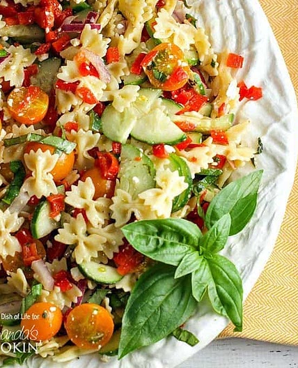 Summer Vegetable Pasta Salad