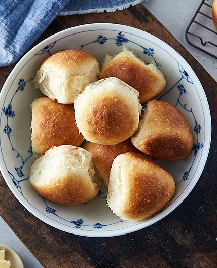 Soft Sourdough Rolls