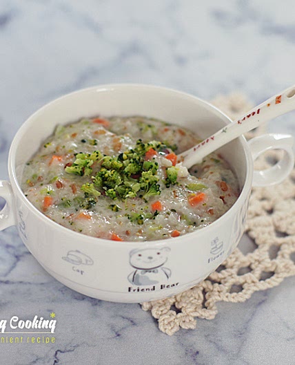 현미 브로콜리 두유죽~철분이 풍부한 영양 만점 이유식